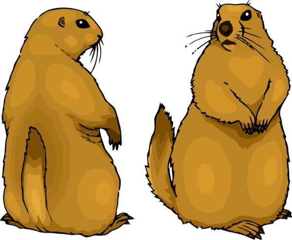 Gopher Png (black, chocolate)