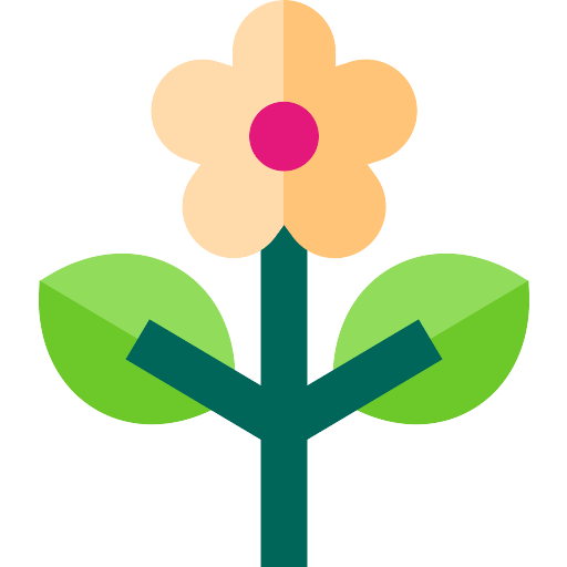 Poppy Transparent Png (pink, black, olive, salmon, teal)