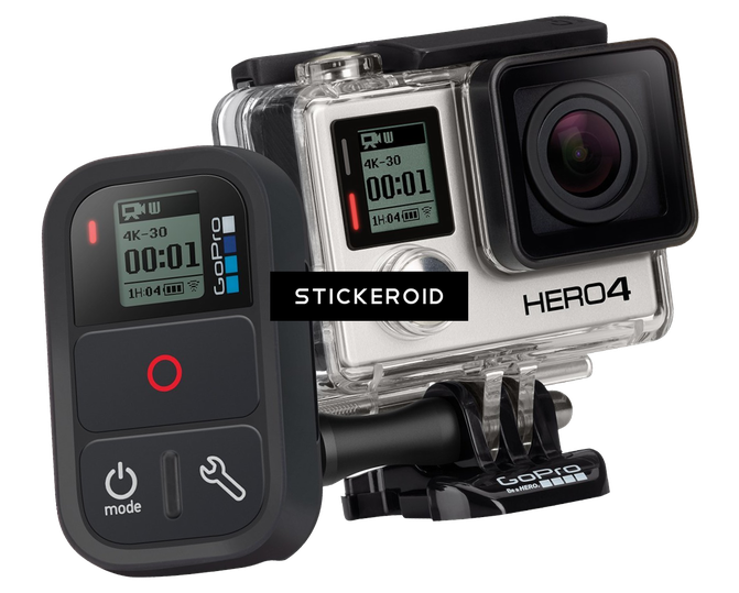 Gopro Camera Transparent Isolated Images Png (indigo, black, white)