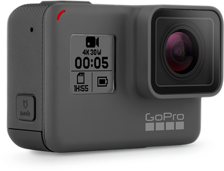 Gopro Camera Transparent Png (black, gray)