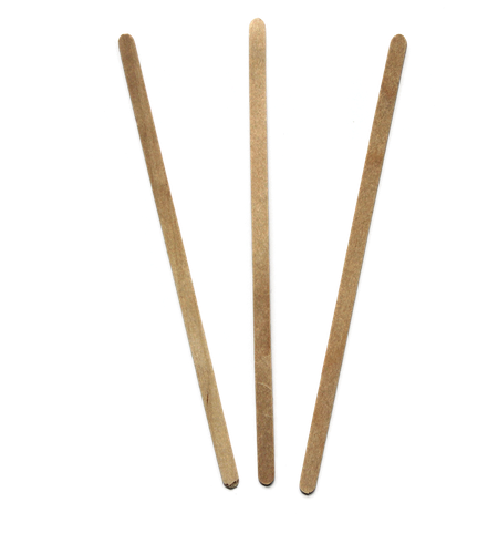 Popsicle Ice Cream Wooden Stick Png File (black)