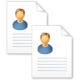 Copy Paste Document Theuser Free Png Icon Download (black, white)