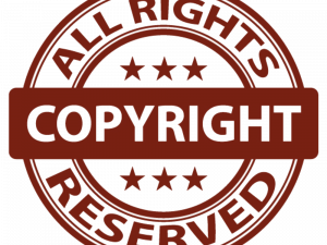 Copyright All Rights Reserved Symbol Png Image 300X225 (black, maroon)