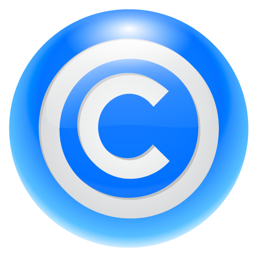 Copyright Icon  Free Nobackground Png Icon Download (lavender, blue, black)