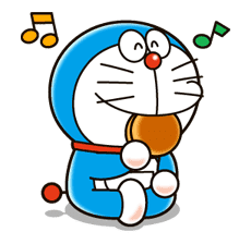 Doraemon Png Cutout (greenish blue, chocolate, gray, white)