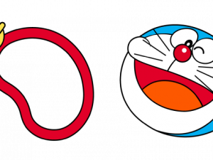 Doraemon Png Images 300X225 (chocolate, black, red, white)