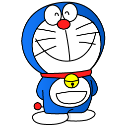 Doraemon Transparent (gray, white, black, red, silver)