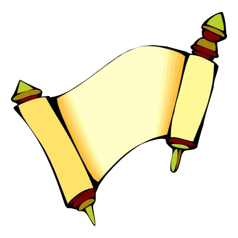 Torah Png Image (beige, black, salmon, white)