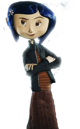 Coraline Png Download Image (black)