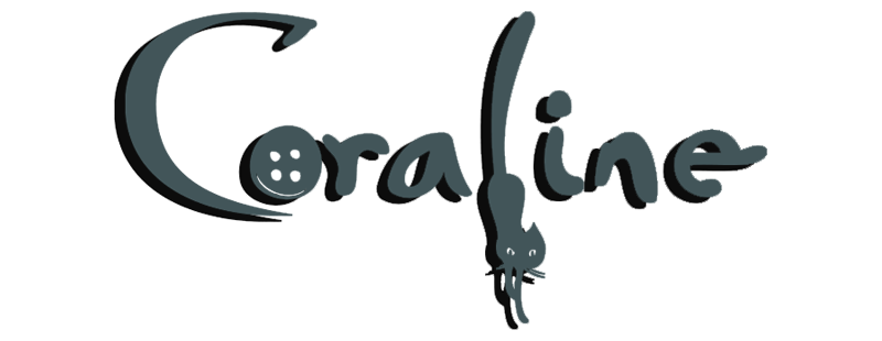 Coraline Png Transparent Image (gray, black, teal)