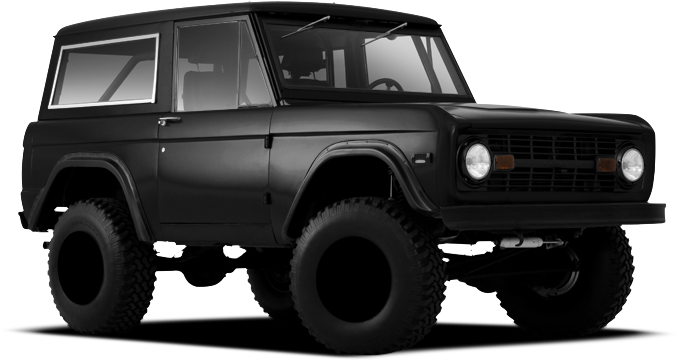 Ford Bronco Png Free Download (black)