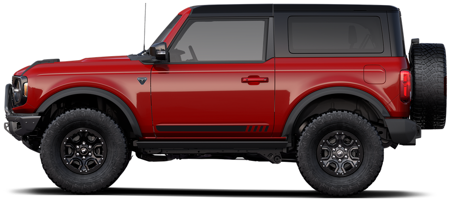 Ford Bronco Png Isolated File (black, maroon)