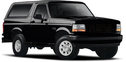 Ford Bronco Transparent Png (black)