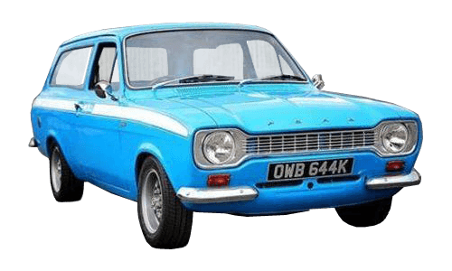 Ford Escort Png Isolated File (black, silver)