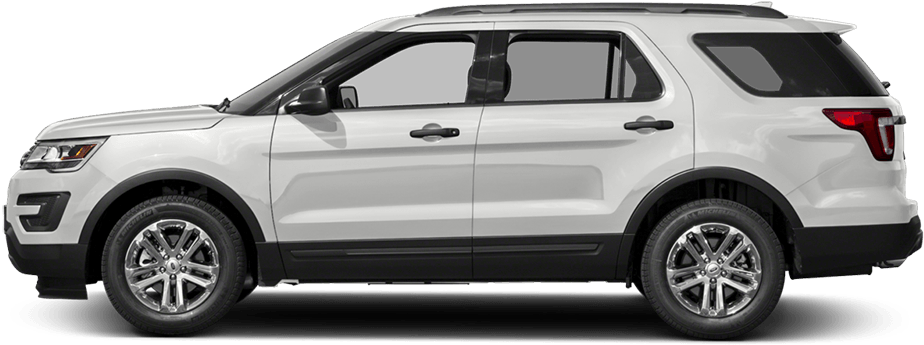 Ford Explorer Png Isolated Photo (black, silver)