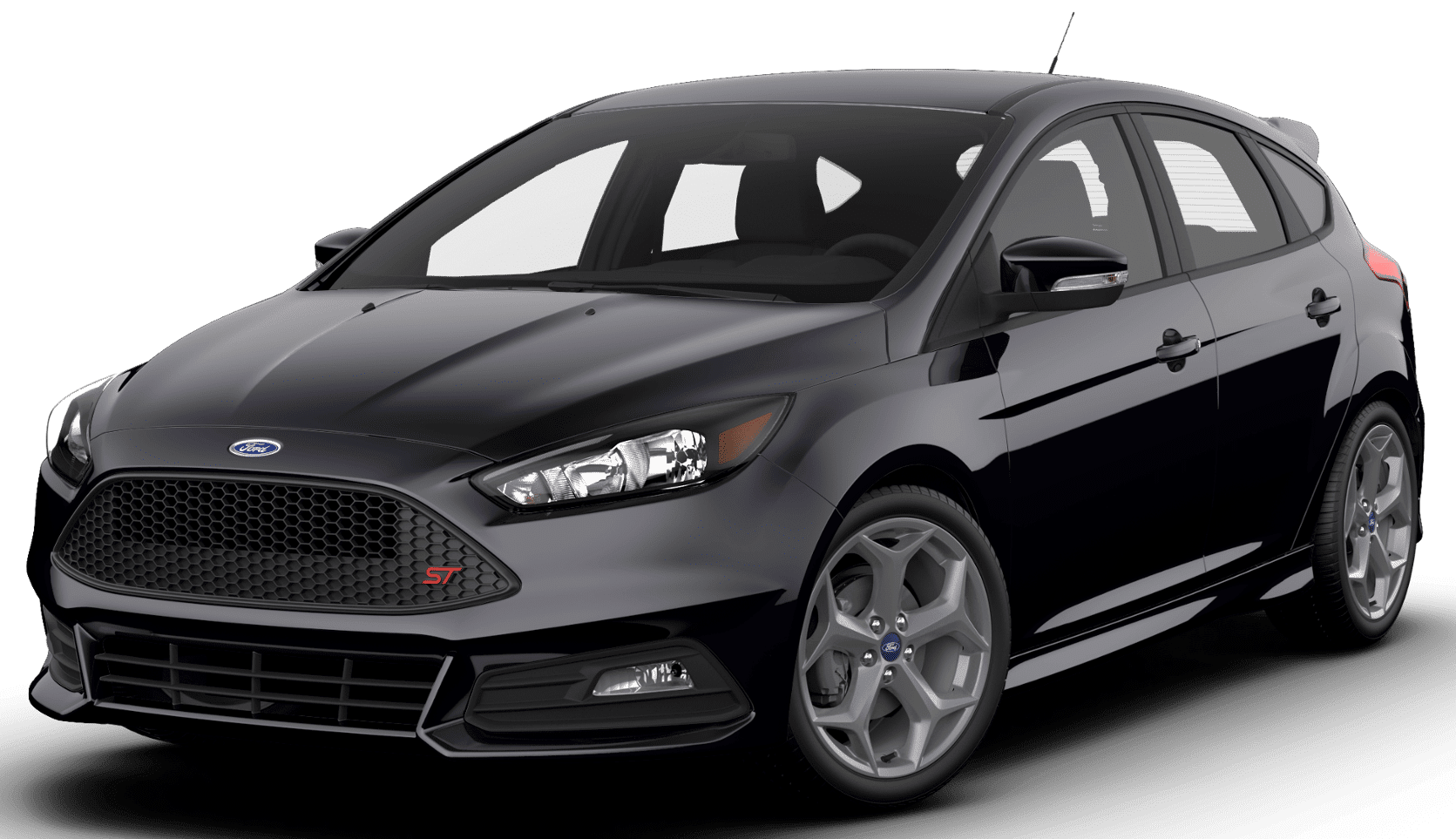 Ford Focus St 2019 Png Isolated Hd (black, gray)