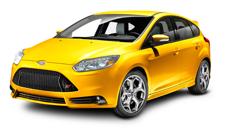 Ford Focus St Png Picture (black, gold, white)