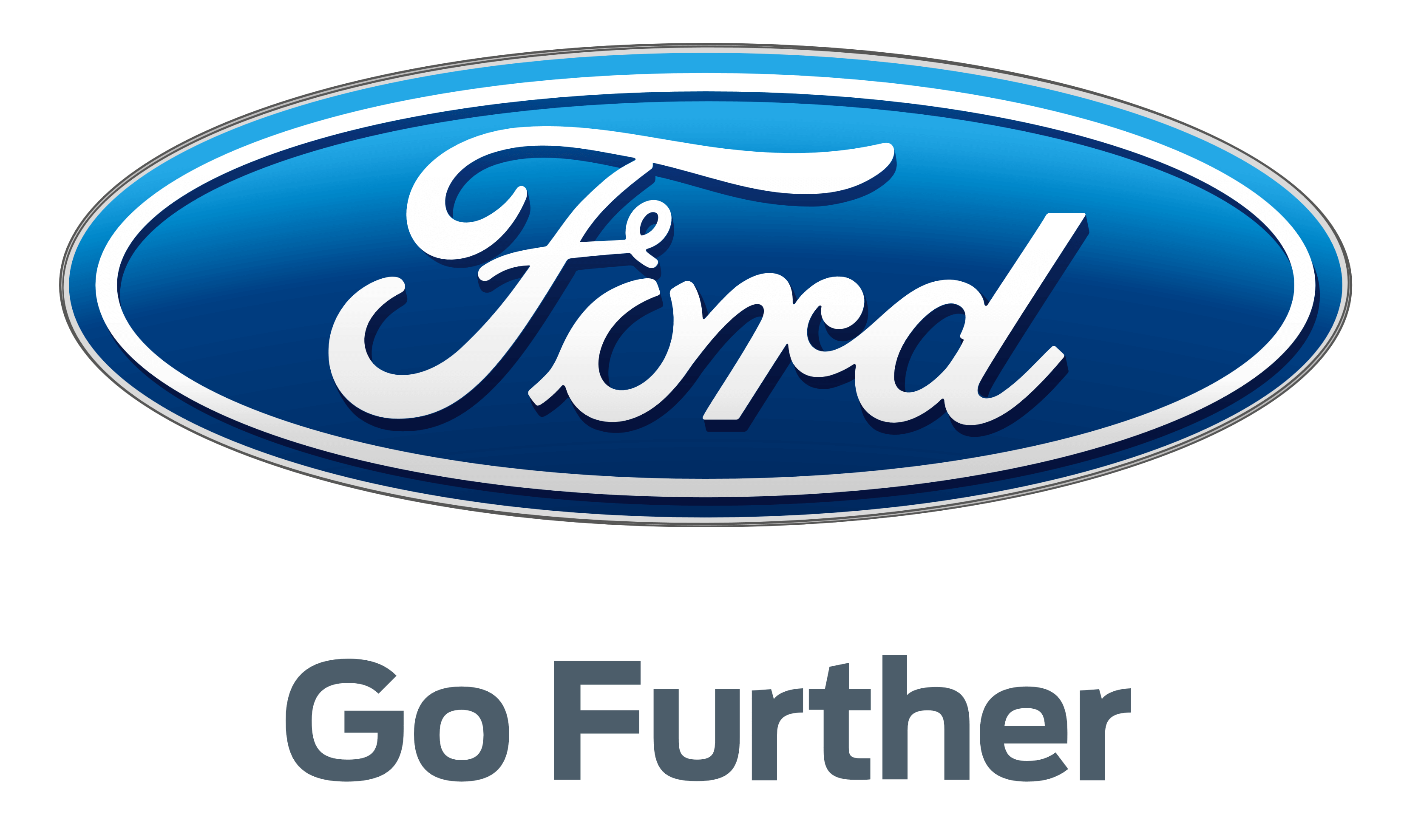 Ford Logo Png Image (navy, teal, white, gray, black)