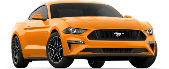 Ford Mustang 2018 Png Isolated File (black)