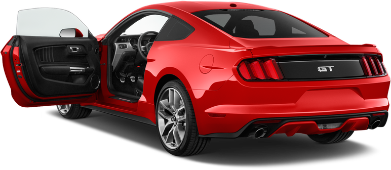 Ford Mustang 2018 Png (black, maroon)