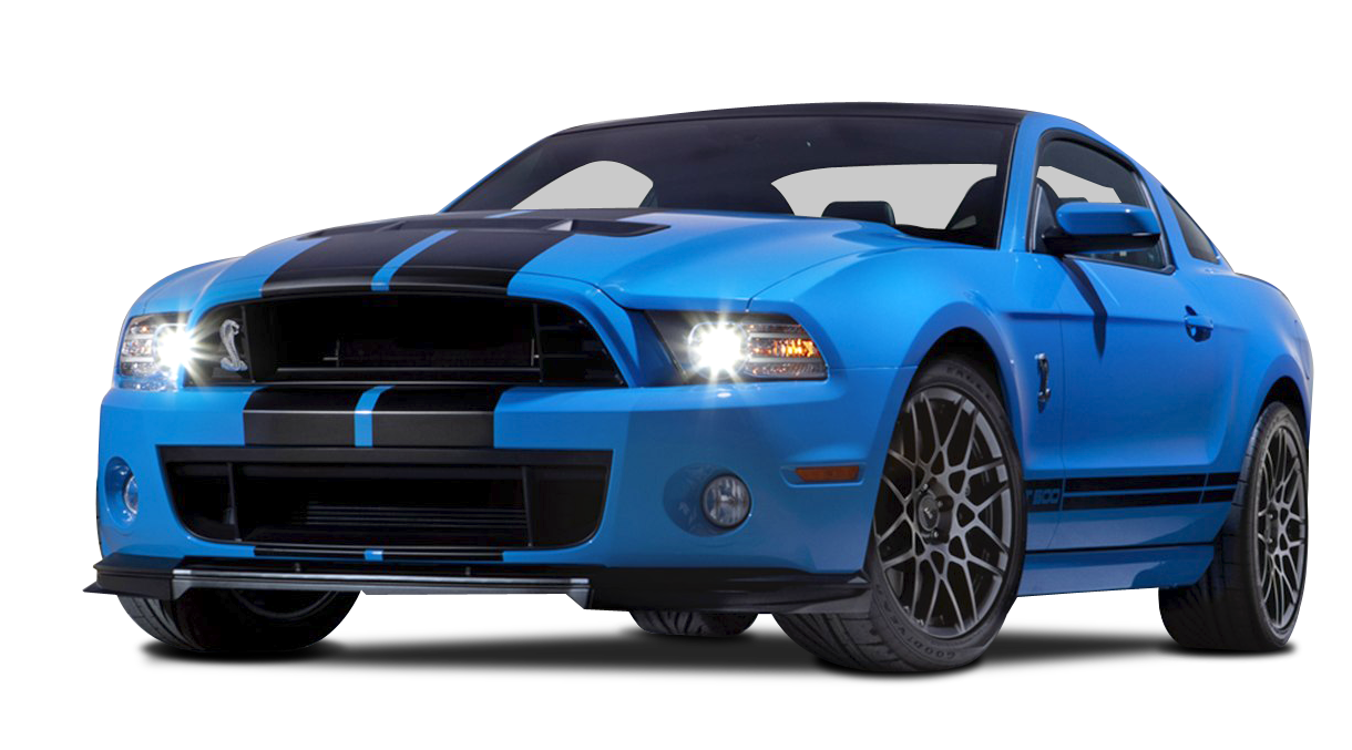 Ford Mustang Blue Png Image (gray, white, black, lavender, silver)