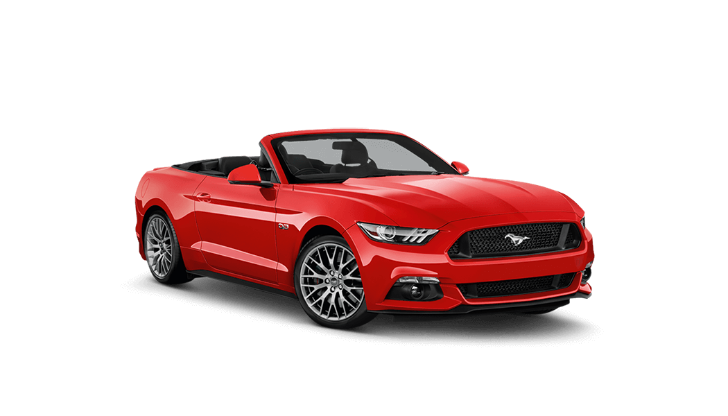 Ford Mustang Convertible Car Red Transparent Png (indigo, black)