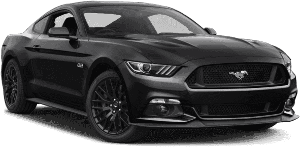 Ford Mustang Png Image File (black)