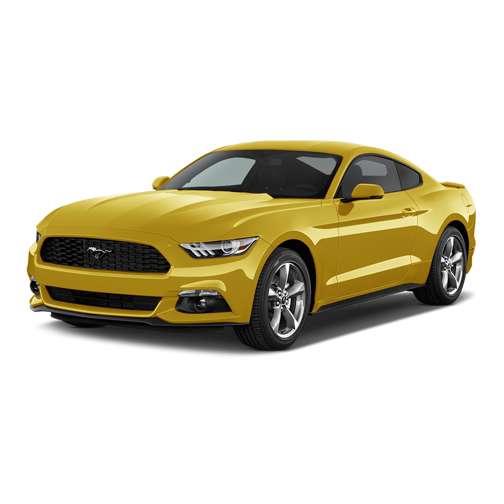 Ford Mustang Yellow Png File (chocolate, white, black, silver, beige)