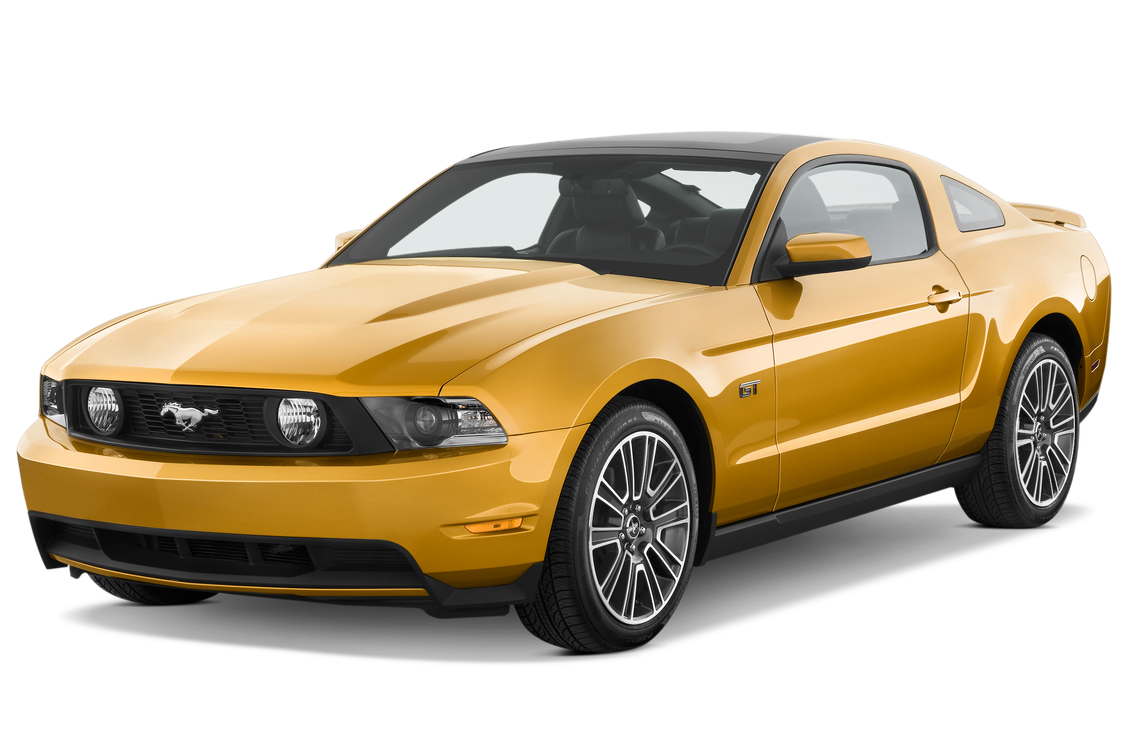 Ford Mustang Yellow Png (indigo, black, gray, lavender)