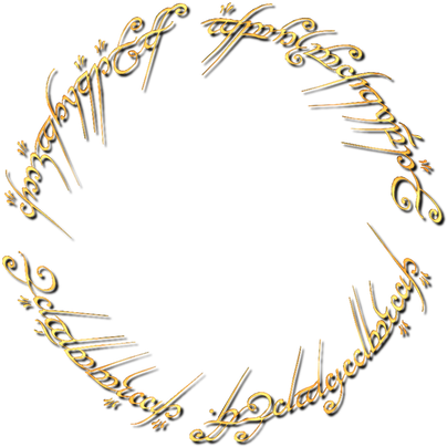 Lord Of The Rings Download Png Image (black)