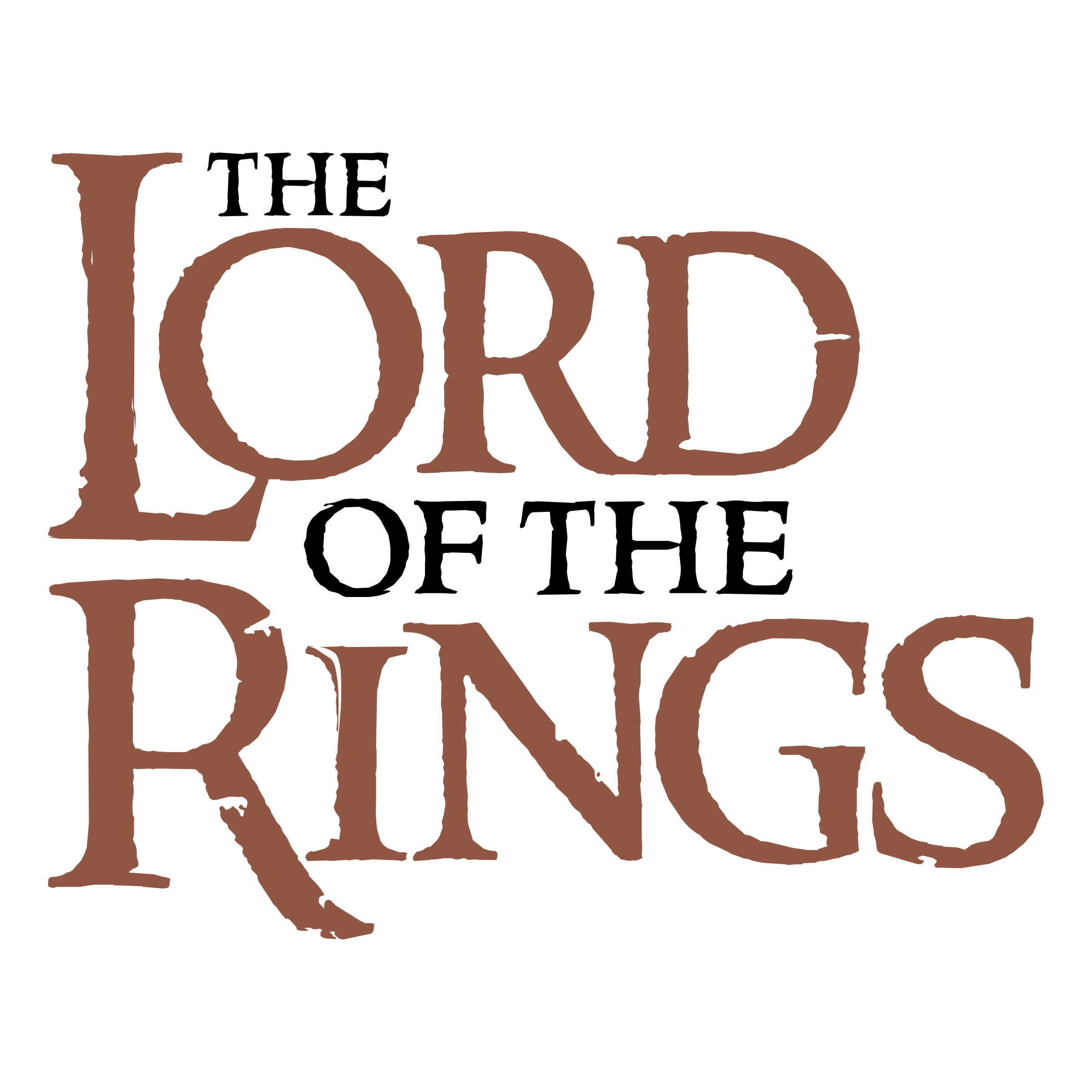 Lord Of The Rings Png Pic (gray, black)