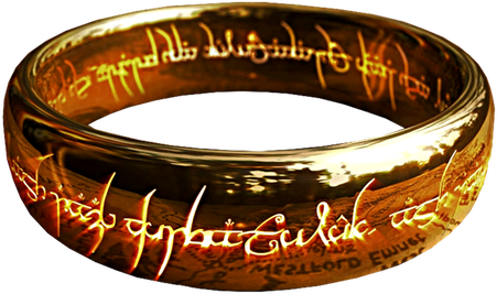 Lord Of The Rings Png Transparent (white, black)