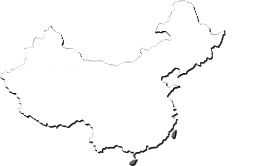 Border China Map Png Pic (black)