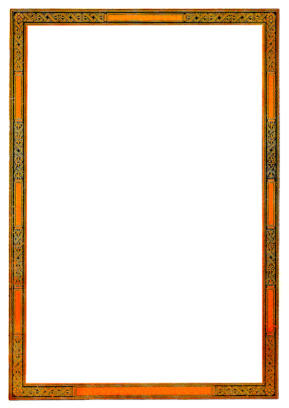 Border Frame Png Photo (white, black)