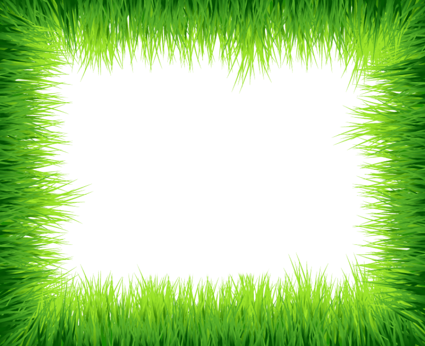 Border Green Frame Transparent Png (gray)