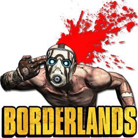 Borderlands Png Image (black, red)