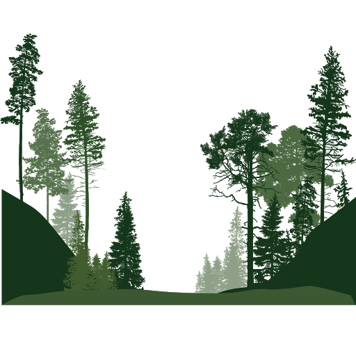 Forest Tree Vector Png Transparent Image (black, gray, green)