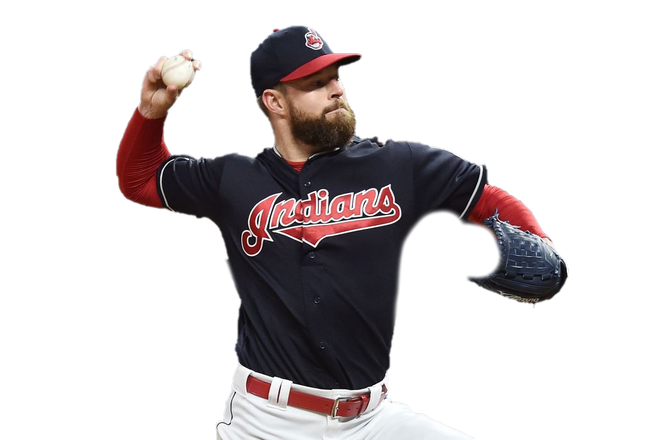 Corey Kluber Png File (black)