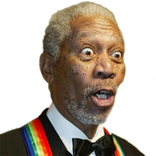 Morgan Freeman Png Clipart (red, gray, olive, silver, black)