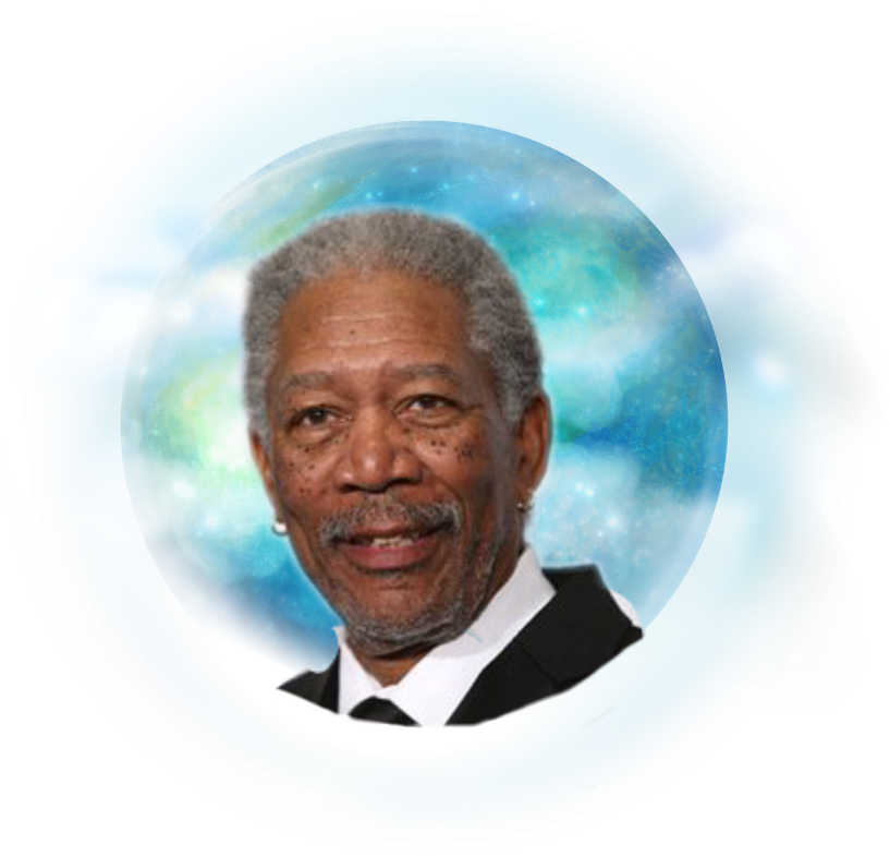 Morgan Freeman Png Transparent (blue, white, greenish blue, black)