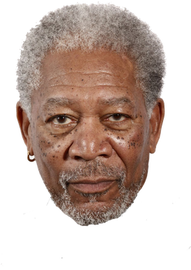 Morgan Freeman Png (gray, black)