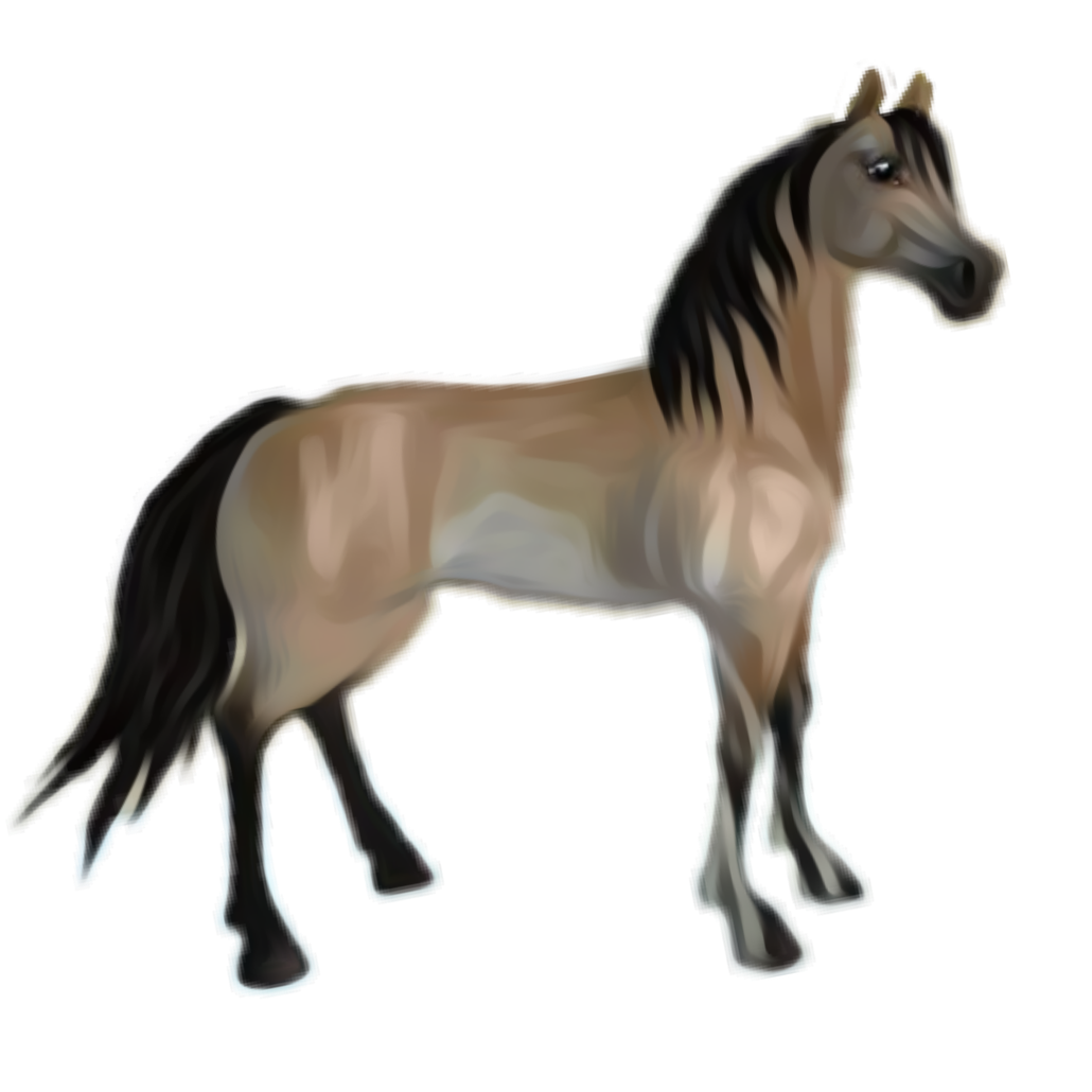 Morgan Horse Transparent Png (gray, black)