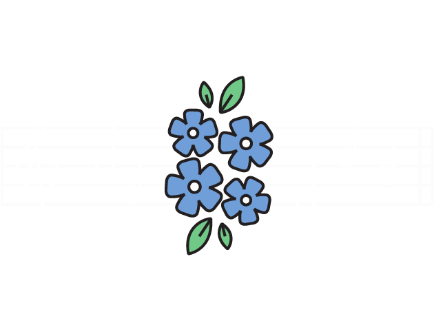 Forget Me Not Png (white, silver)