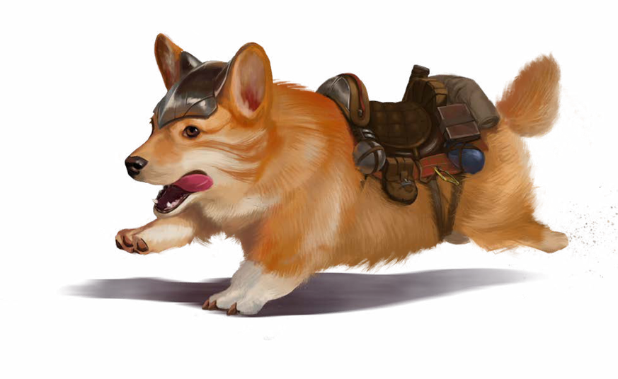 Corgi Png Hd (black)