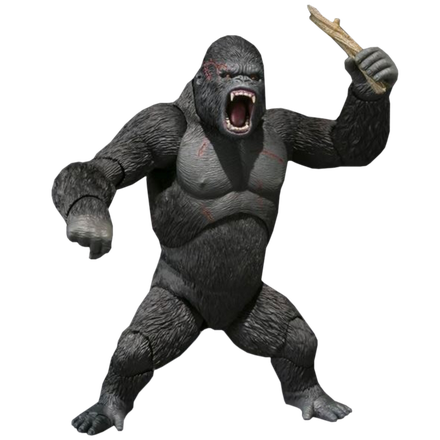 Gorilla Transparent Background (black)