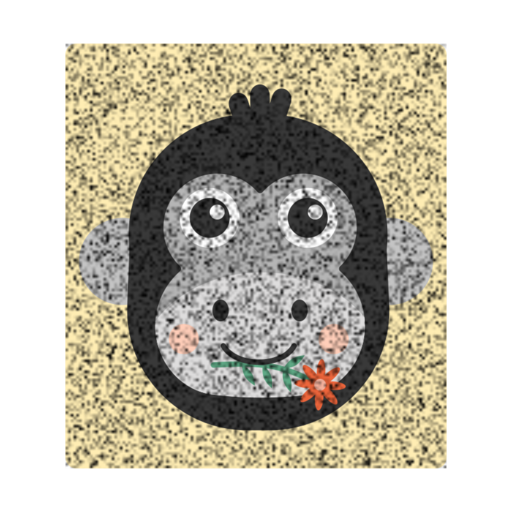 Gorilla Free Png Icon Download (white, black)