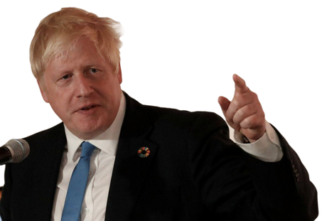 Boris Johnson Png Clipart (black)