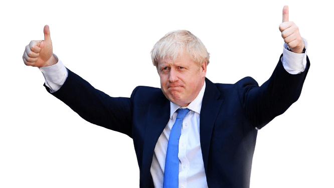 Boris Johnson Png Hd (black, gray)