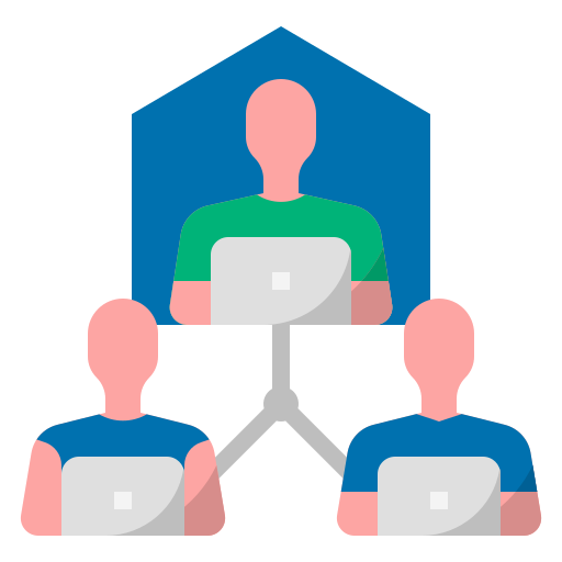 Worker Meeting Coworking Remote Working Video Conference Icon Free Nobackground Png Icon Download (navy, black, lavender, pink, teal)