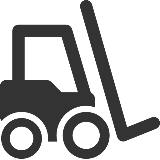 Forktruck Tenedor Free Transparent Png Icon Download (black)